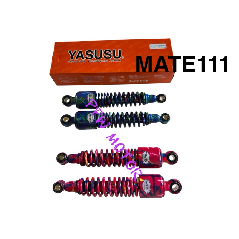 ชุดโช้คอัพหลัง สีสัน, สีพิเศษ Yamaha Mate111 Y111 (260mm)