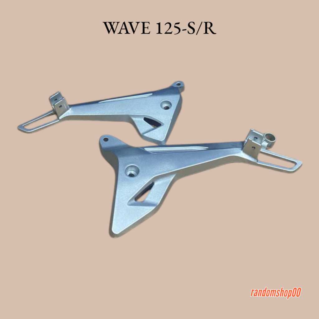 สเตย์พักเท้าหลัง เวฟ 125-S/R 1 คู่