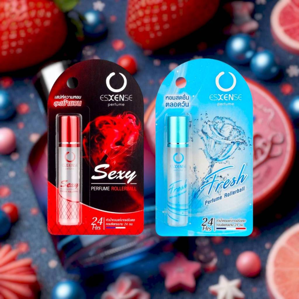 น้ำหอม เอสเซนส์ ผู้หญิง 3 มล. หัวลูกกลิ้ง Esxense Perfume Rollerball For Women