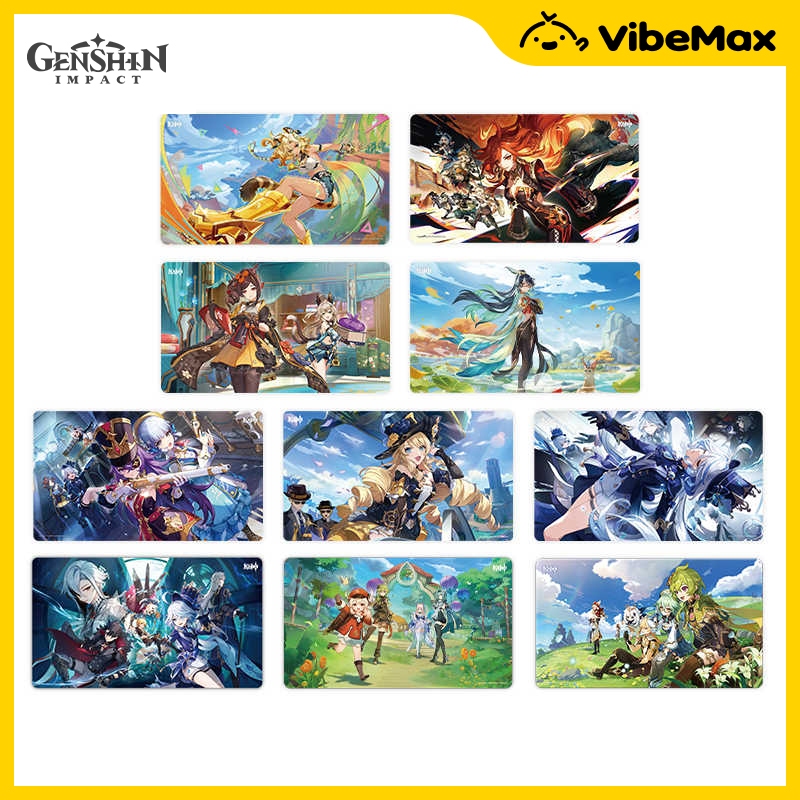 [⚡พร้อมส่ง🔥Official] Genshin Impact แผ่นรองเมาส์ ซีรีส์ Genshin Impact Theme