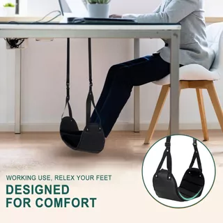 เปลวางเท้า พกพา เหมาะสำหรับเดินทาง ขนาดเล็ก Travel Aid Footrest Hammock ที่วางเท้า ปรับได้