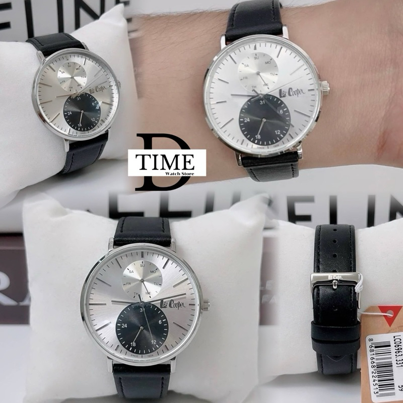 ✨แท้💯%✨นาฬิกาข้อมือLEE COOPER SS20 MALE 42.5 MM มีใบรับประกัน💢พร้อมส่ง💢