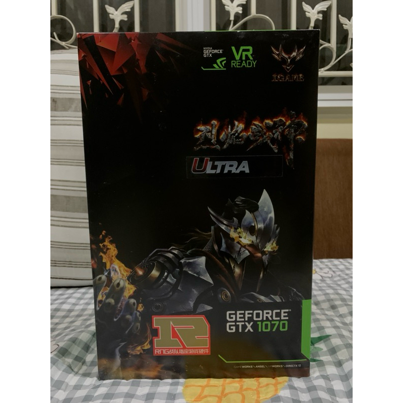 กล่องการ์ดจอเปล่า colorful igame geforce rtx 1070