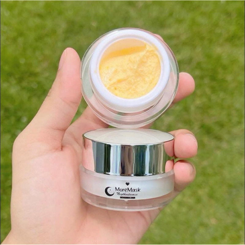 ครีมวิตามินมอมาส์ก More Mask Night Vitamin ครีมบำรุงผิวหน้า มอมาร์ค ปริมาณ 10g