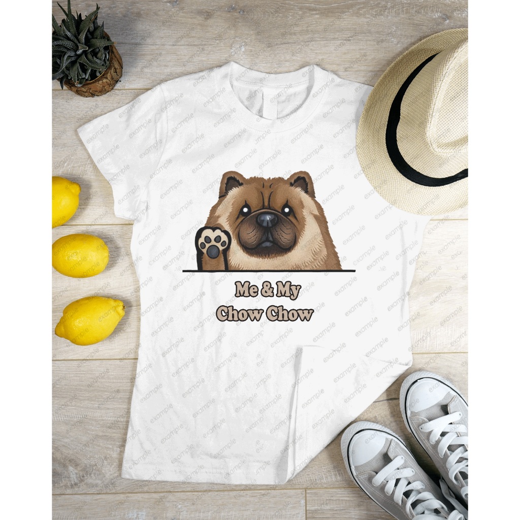 เสื้อยืดสัตว์เลี้ยง เสื้อคำพูด ของขวัญ หมา สุนัข Dog Shar Pei Chow Chow เชาเชา Cocker Spaniel Collie
