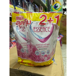 เอสเซ้นซ์น้ำยาซักผ้าสีชมพู 400 มล. X3(มี4สีให้เลือก)