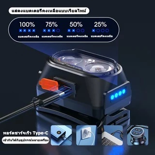 ไฟฉายคาดหัวแท้LED3สีปรับระดับไฟได้7ระดับ ไฟฉายแรงสูง แบตอึด ไฟส่องกบ ไฟคาดหัวแรงสูง ไฟสายคาดหัว ไฟฉายคาดหัว ไฟส่องสัตว์