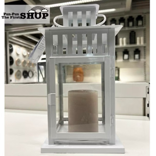 ตะเกียง Lantern ตะเกียงเทียน ทรงสี่เหลี่ยม มีหูหิ้วแขวนได้ ใ…