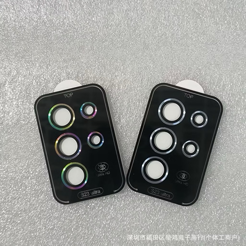 ฟิล์มวงแหวนIRON RING สำหรับรุ่น  Samsung S25Ultra / S25+ / S25 / S24 / S23 / S22 ติดง่าย แข็งแรง ป้องกันเลนส์กล้อง