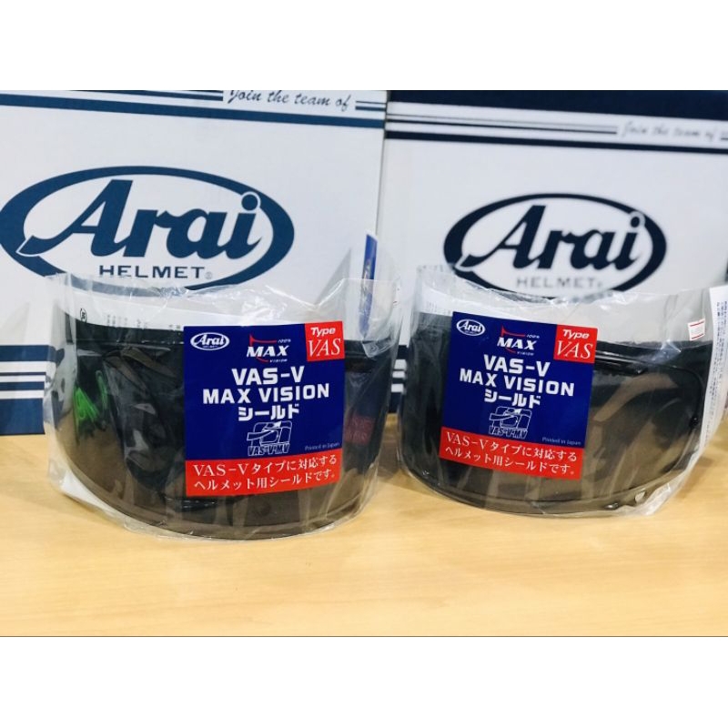 ชิวSHIELD Arai สี ดาร์กสโมค For Rx7x / RX7v EVO