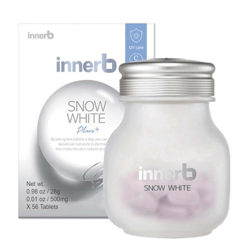 INNER B SNOW WHITE 56 CAPSULE คอลลาเจนอินเนอร์บี ส่งตรงจากโรงงานเกาหลี ( 💯แท้/พร้อมส่ง ) EXP 25/04/2