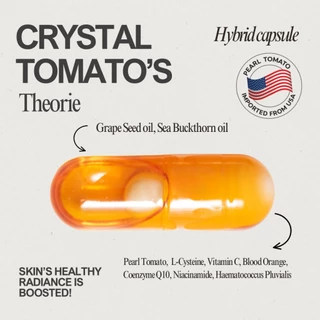 [1 แถม 1] Crystal Tomato's Theorie Dietary Supplement Product Nachu Brand
