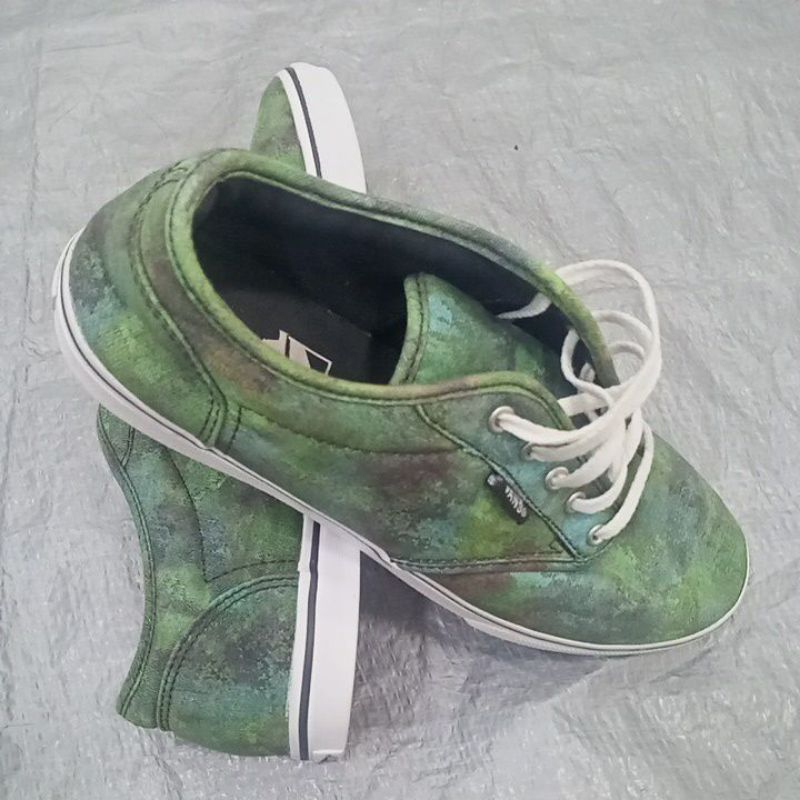 Vans Off The Wall Green Casual Shoes Sneakers