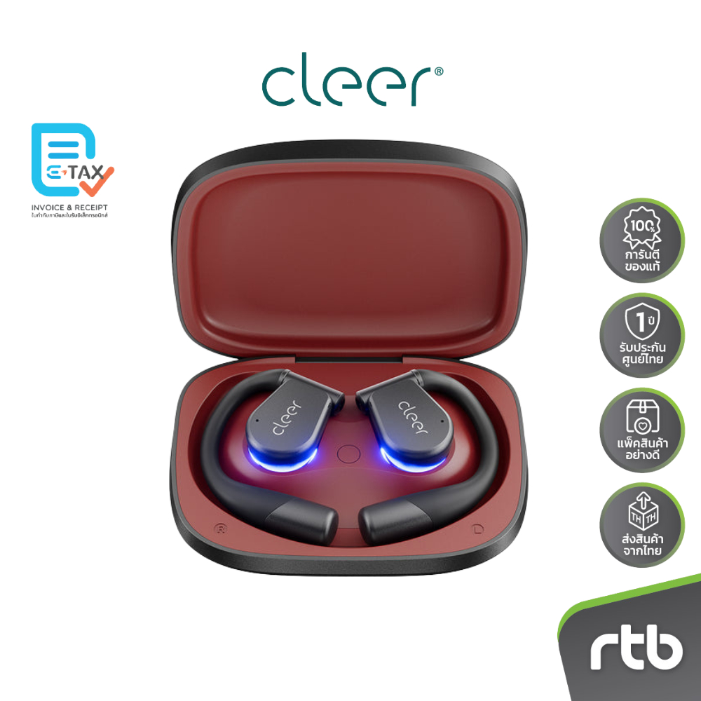 Cleer ARC 3 Music Pro หูฟังบลูทูธ AI Open Ear Headphones by RTB