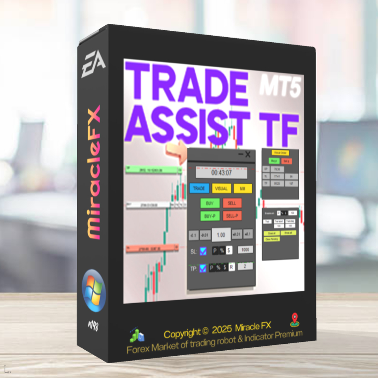 โปรแกรมช่วยเทรด Trade Assistant TF ( MT5 ) ตัวช่วยสายเทรดมือ