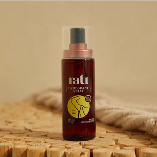 rati Deodorant Spray สเปรย์ระงับกลิ่นกายจากสารส้มบริสุทธิ์ธรรมชาติ 50ml.