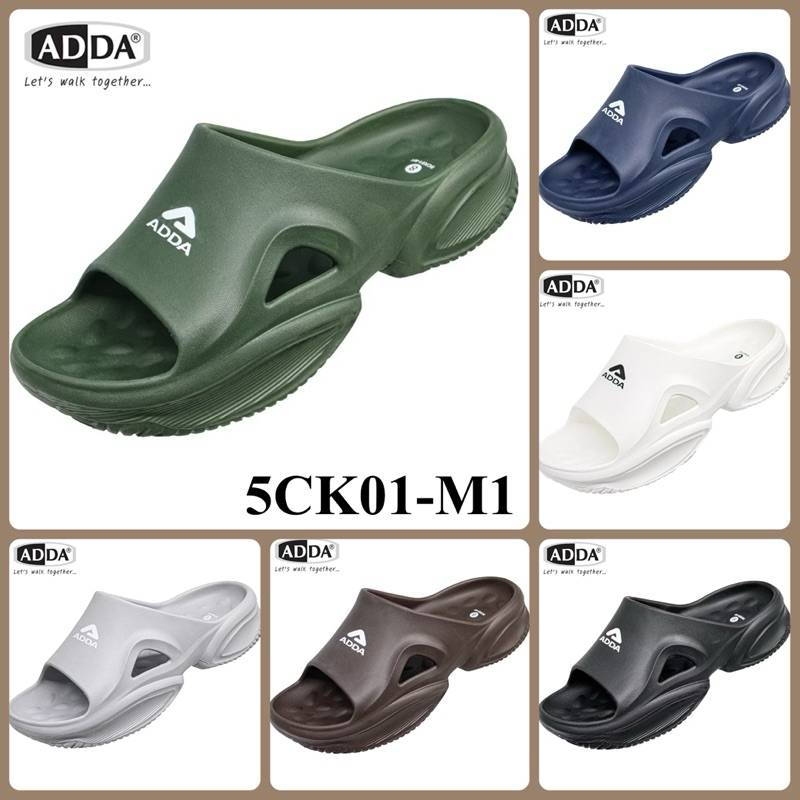 ADDA  5CK01 -M1  รองเท้าแตะสวมชาย แอ๊ดด้า (7-10)  ลุยได้ทุกที่