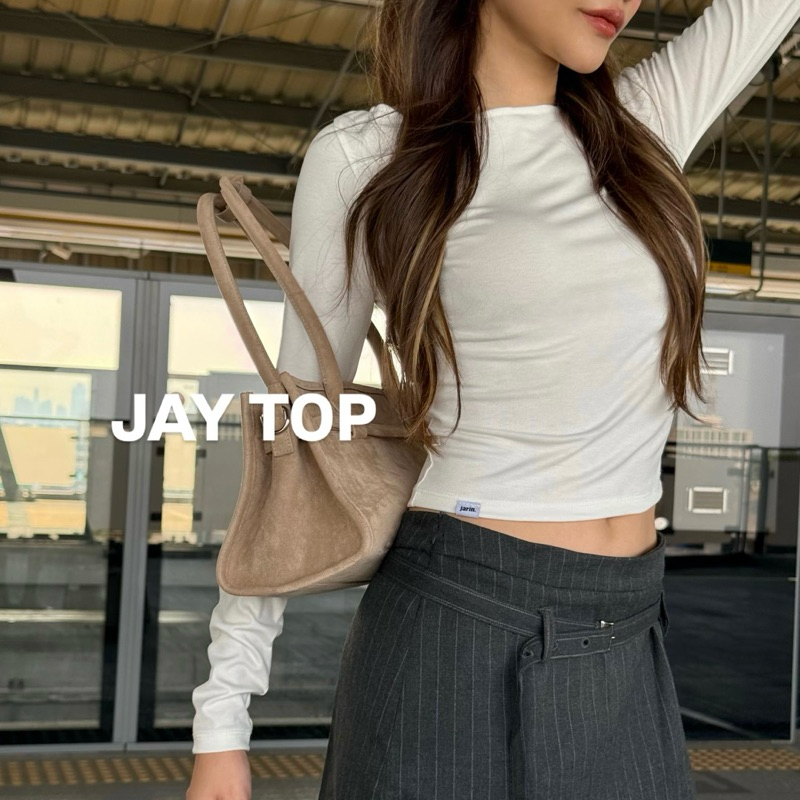 JARIN | JAY TOP เสื้อแขนยาวผ้ายืด