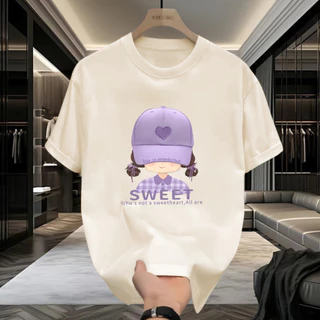 เสื้อยืดสกรีนลายเท่ๆ เสื้อยืดผู้หญิง เสื้อแฟชั่น เสื้อสตรีท เสื้อผ้านุ่มใส่สบายQ0665