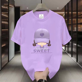 เสื้อยืดสกรีนลายเท่ๆ เสื้อยืดผู้หญิง เสื้อแฟชั่น เสื้อสตรีท เสื้อผ้านุ่มใส่สบายQ0665