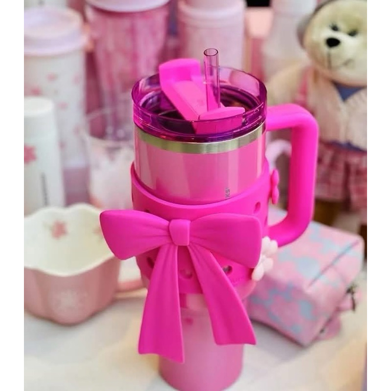 (พร้อมส่ง)Stanley 40 Oz Stanley x Starbucks 40 Oz ใบใหญ่จุใจ สินค้าแท้จาก Starbucks China Sakura 202