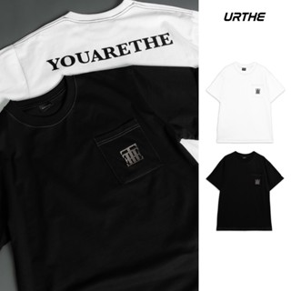 URTHE - เสื้อยืด เเขนสั้น รุ่น SC POCKET TEE