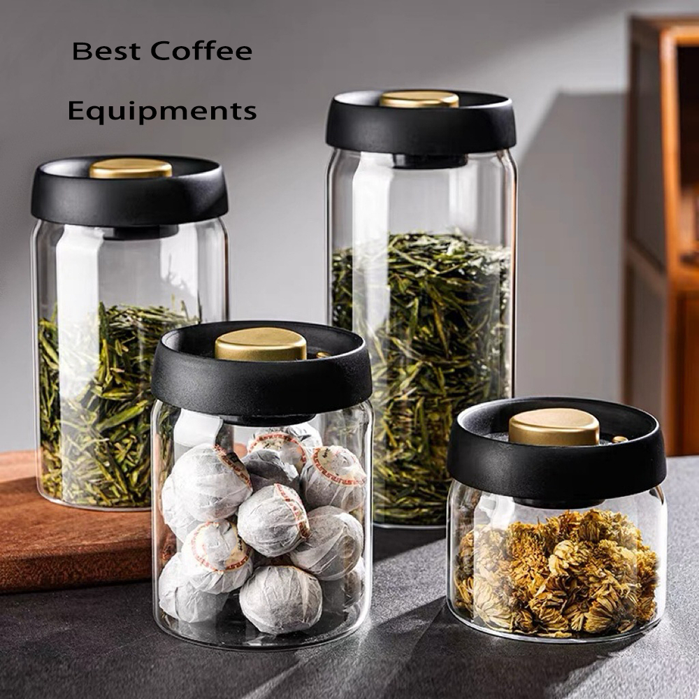 พร้อมส่ง｜ขวดปิดผนึก Jar พร ้ อมฝาปิดสูญญากาศ coffee bean jug ราคา ถูกที่สุด ดีลบีเคเค แกลเลอรีภาพที่ 4