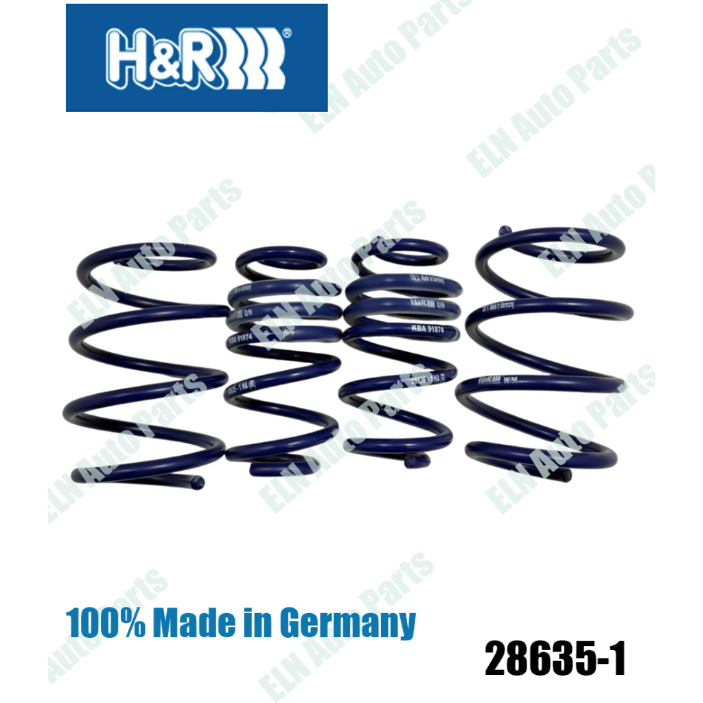 H&R สปริงโหลด BMW 1series F40(F1H) M135i xDrive 4cyl. 2.0Turbo 4wd., 2series F44 Gran Coupe 218i 2/4