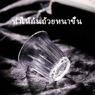 จัดส่งทันที | แก้วน้ำ แก้วกาแฟ ชา นม น้ำผลไม้ glass สไตลมินิมอล