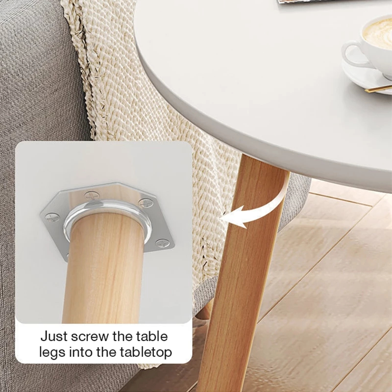 โต๊ะข้างโต๊ะมินิมอล โต๊ะเล็ก โต๊ะเล็ก โต๊ะกลม 30*40CM โต๊ะกาแฟ กลม มินอมอล ของแต่งบ้าน - รูปที่ 5