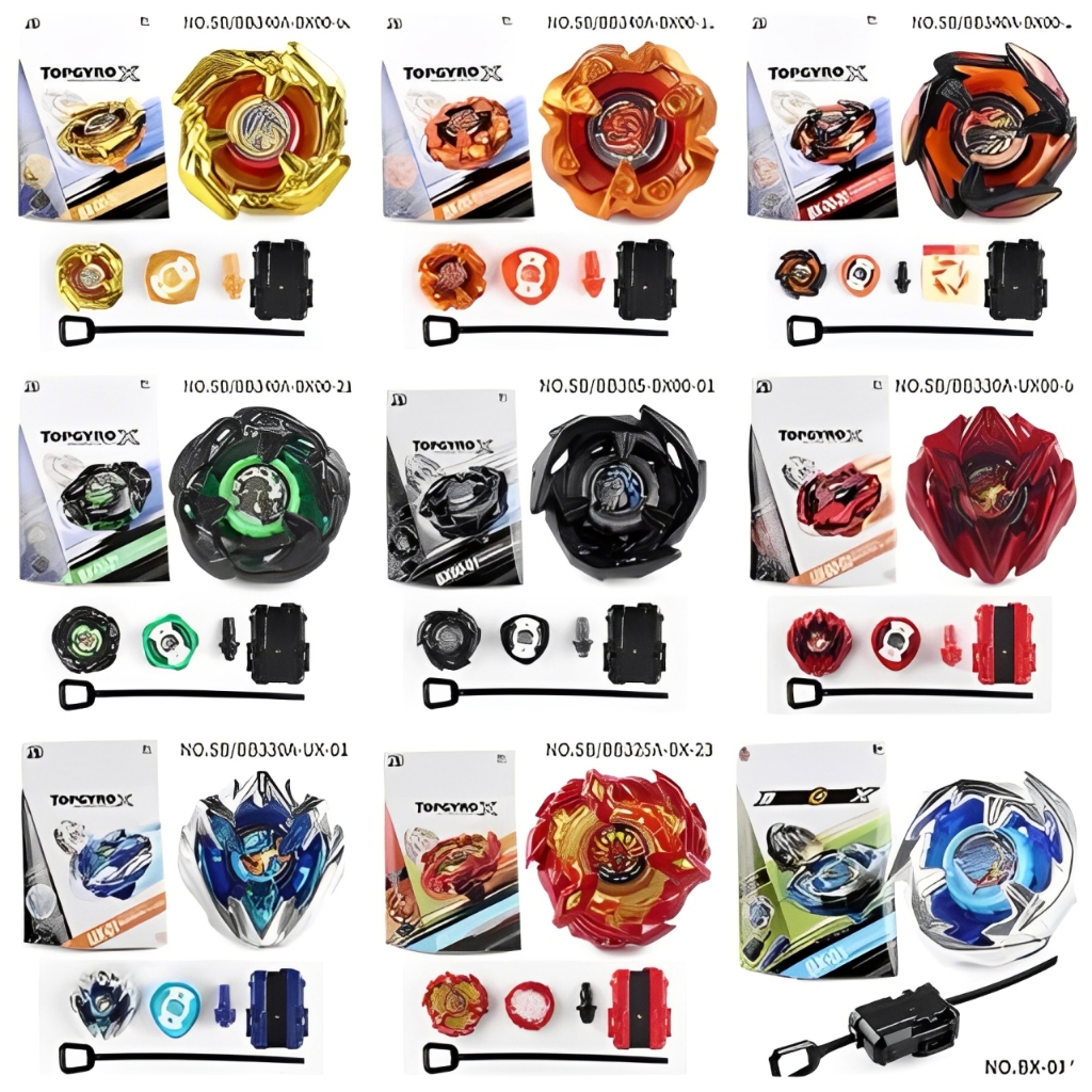 เบย์เบลด BeyBlade มีตัวชูทและสายดึง รุ่น TOPGYGO X เป็นแบบโลหะ