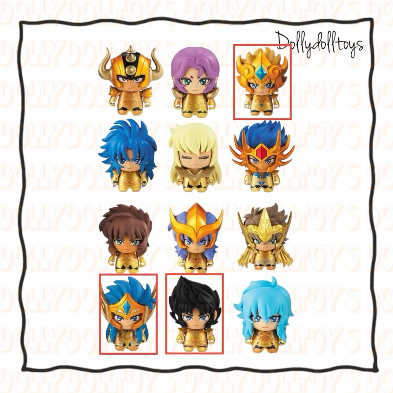 พร้อมส่ง Saint Seiya Collechara Gashapon กาชาปอง เซนเซย่า