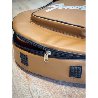 [โค้ดลด300-📸] กระเป๋าหนัง Fender กีต้าร์โปร่ง 41 นิ้ว บุฟองน้ำหนา 12 มม. เลือกสีได้ กันน้ำ/กันฝุ่น หมอนรองคอใหญ่
