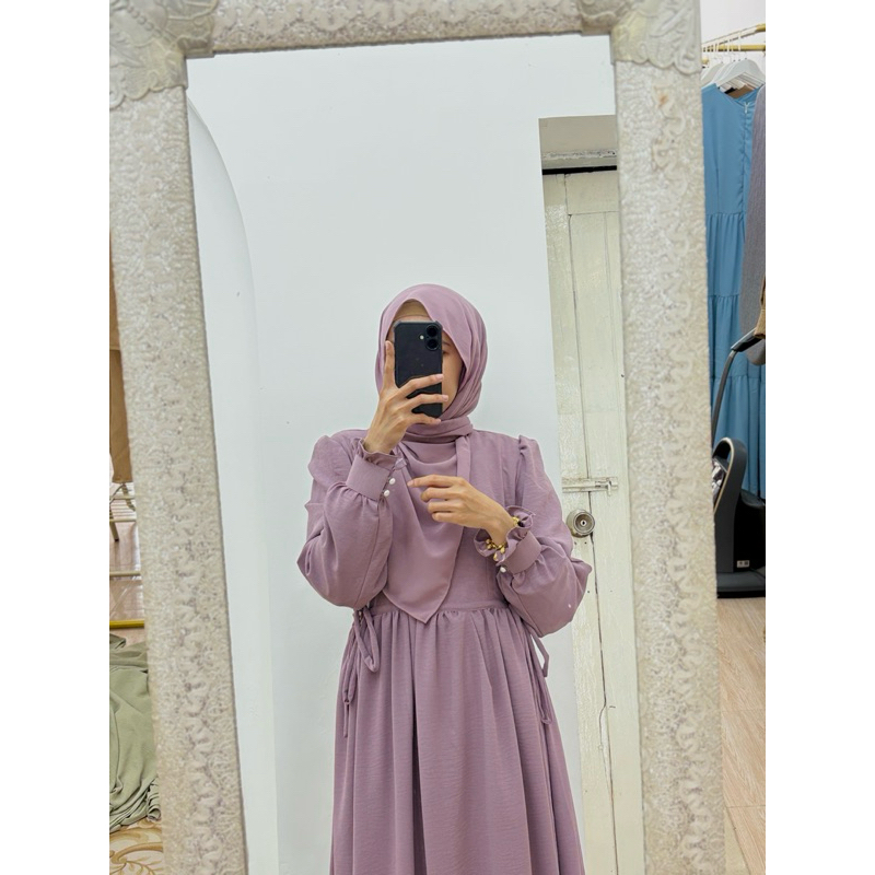 Lisa collection dress แขนตุ๊กตาน่ารักมาก