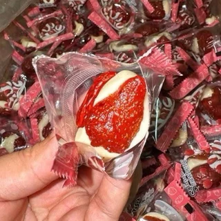 พร้อมจัดส่ง พุทรานมชีสไส้สตอเบอร์รี่🍓เปรี้ยวหวานอร่อย 250 กรัม
