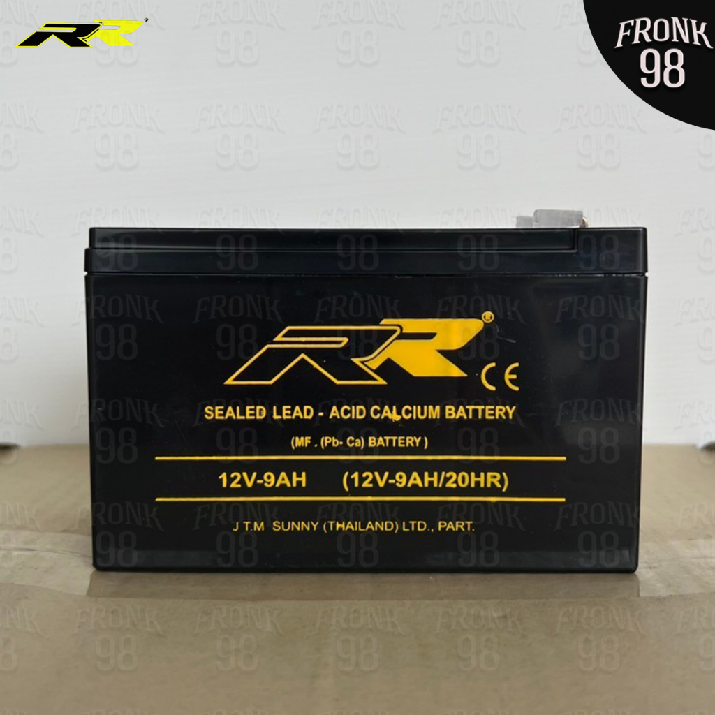 RR แบตเตอรี่สำรองไฟ UPS รุ่น 12V 9Ah : ไฟฉุกเฉิน , ไฟสำรอง , รถไฟฟ้า , โซล่าเซลล์ ราคา ถูกที่สุด ดีลบีเคเค แกลเลอรีภาพที่ 2
