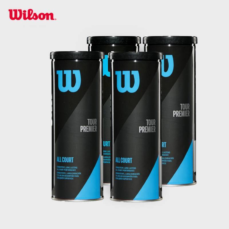 Wilson Tour Premier All Court ลูกเทนนิส 3 Ball Can (1,090 Baht for 4 Can) WRT109400 Official Store