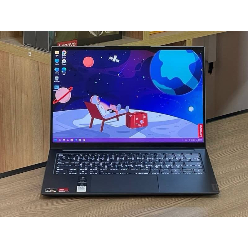 Lenovo Yoga Slim 7 Pro 14ACH5 Ryzen 9 5900HX 1TB SSD RAM16GB จอ 2K สินค้ามือสอง มีรอบบุ่มเล็กน้อยตาม