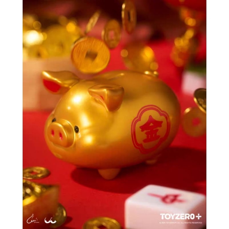 (ส่งด่วน) กล่องสุ่ม/ยกBox หมูทำนายโชค 💰 LuLu The Piggy Lucky Fortune Piggy Series ToyZero+ ลูลู่ - รูปที่ 6