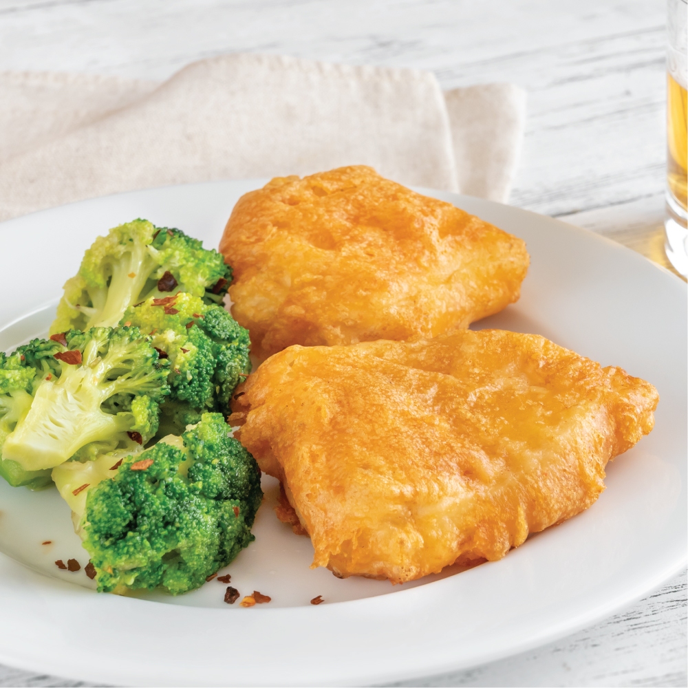 Qfresh ปลากะพงขาวแล่แช่แข็ง 130 กรัม