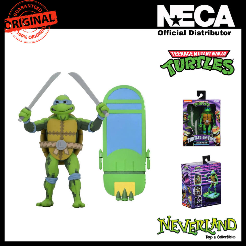 (NECA) TMNT: Turtles in Time - 7" Scale Action Figures - Leonardo