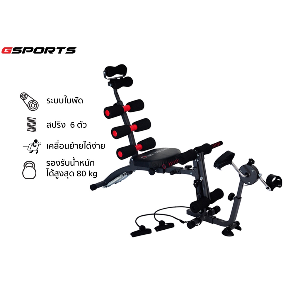 gsports GS-858 เครื่องบริหารหน้าท้อง