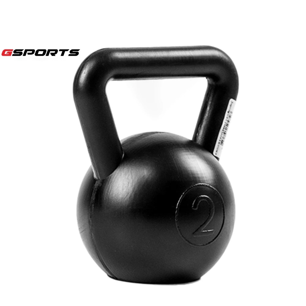 GSports ดัมเบล หูหิ้ว เคตเทิลเบล สีดำ 6 kg จำนวน 1 อัน   Kettlebell Black 6 kg x 1 รุ่น KB06-B x 1