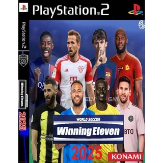 แผ่นเกม PS2 Winning 2025 อัพเดทล่าสุด ภาษาอังกฤษ
