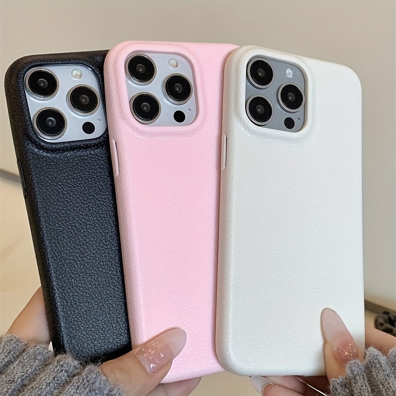 เคสโทรศัพท์แบบมีพื้นผิว for เคสไอโฟน 13 เคส iphone 11 14 15 16 Pro Max XR X XS Max เคสไอโฟน12 promax กันกระแทก หรูหรา