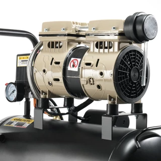 DELTON ปั้มลมออยล์ฟรี 30 ลิตร 850W (ถังเต็ม) OIL FREE ไม่ใช้น้ำมัน เร็ว แรง เสียงเงียบ Air Compressor 30L รุ่น FAC-30L
