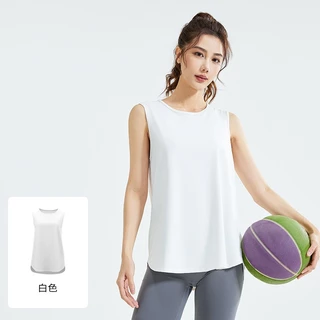 เสื้อกร้ามออกกำลังกาย เล่นโยคะ ตะข่ายระบายอากาศด้านหลัง เนื้อผ้าสเปนเด็กซ์เบาสบาย ใส่สบายแห้งไว้ลดกลิ่นอับ มี4สี JYWB003