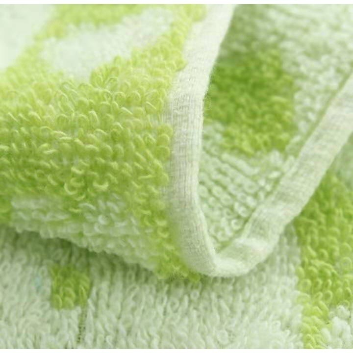 ผ้าเช็ดผม เช็ดหน้า ผ้าฝ้าย  เนื้อผ้าหนานุ่ม ซับน้ำได้ดีเยี่ยม【 ขนาด 30 x 70 ซม. 】(คละสี) - รูปที่ 4