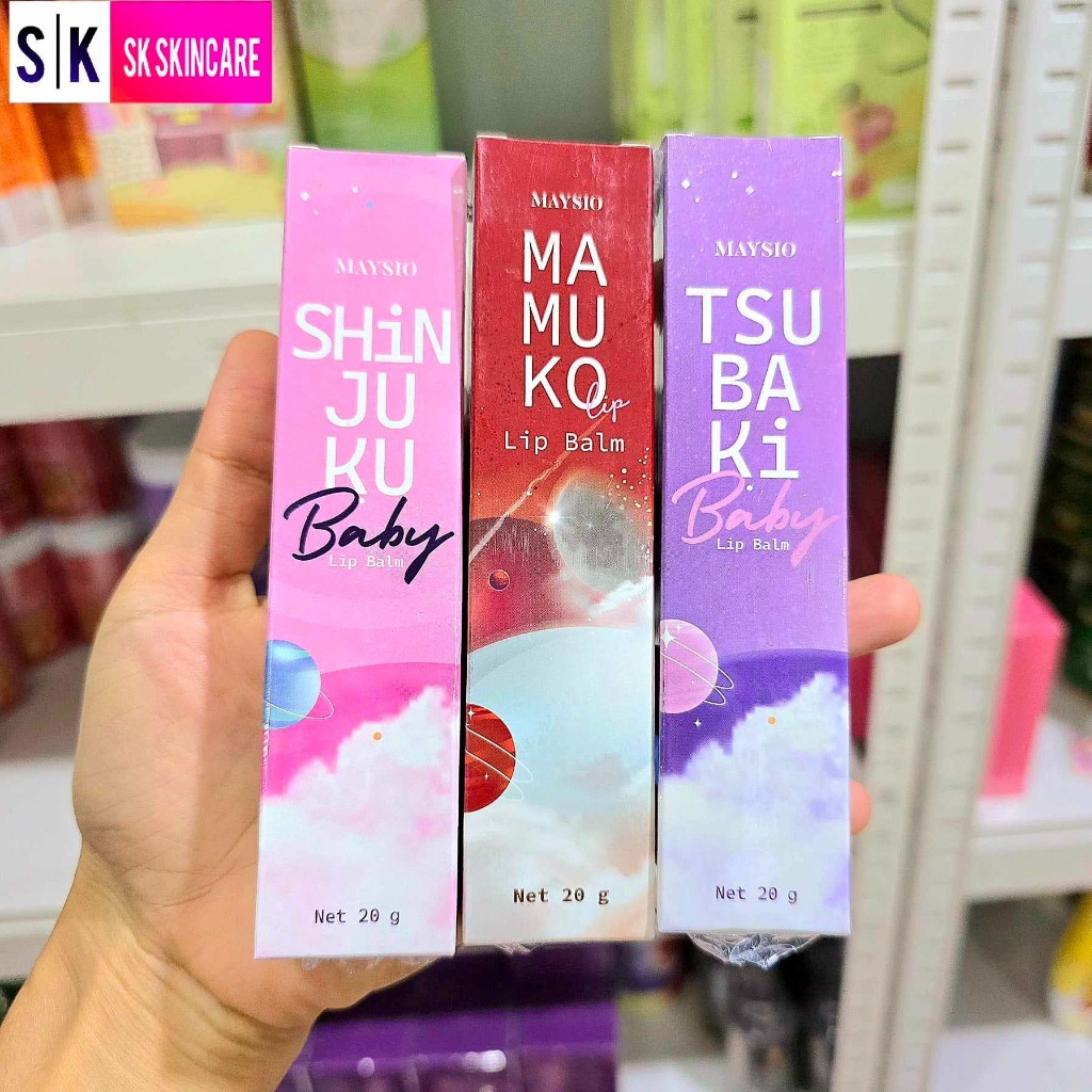 ลิปบาล์มเมสิโอ้ ลิปเปลี่ยนสีตามอุณหภูมิ ลิปปากฉ่ำ Maysio Baby Lip Balm มี 3 สีให้เลือก