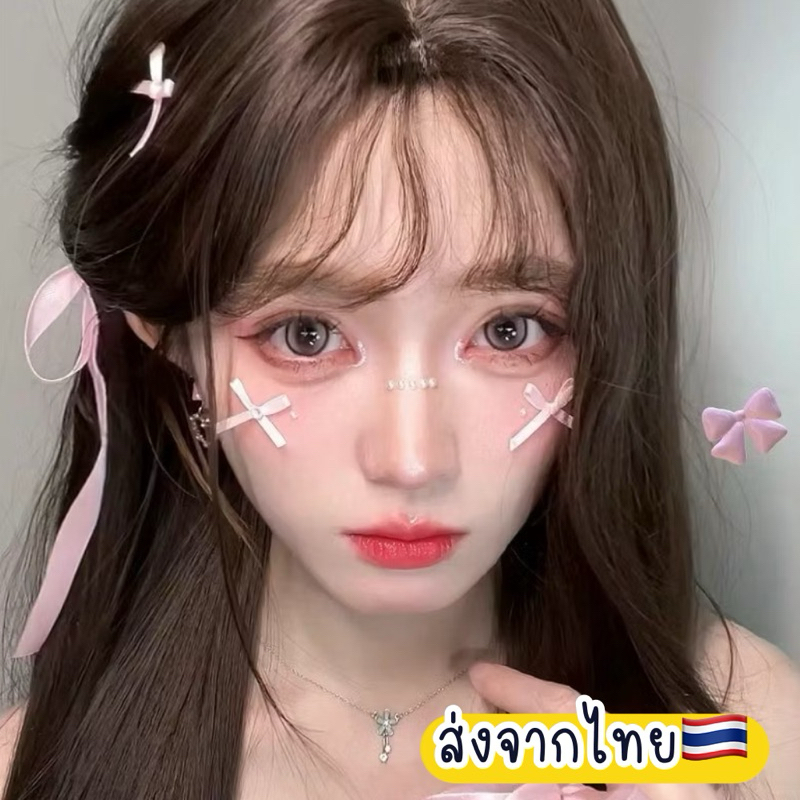 เพชรติดหน้า โบว์ติดห้า หัวใจติดหน้า ดาวติดหน้า 🇹🇭ส่งจากไทย สติกเกอร์เพชรติดหน้า
